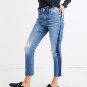 Madewell The High Rise Slim Boyjean Size 23